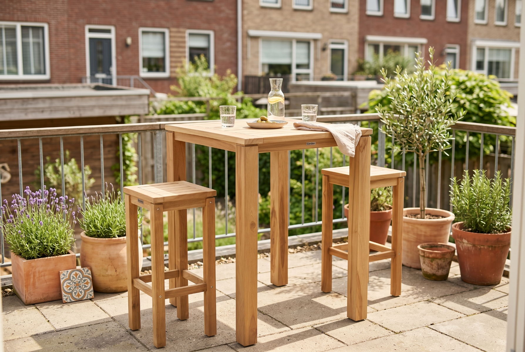Garden Collections Brighton barset 3-delig