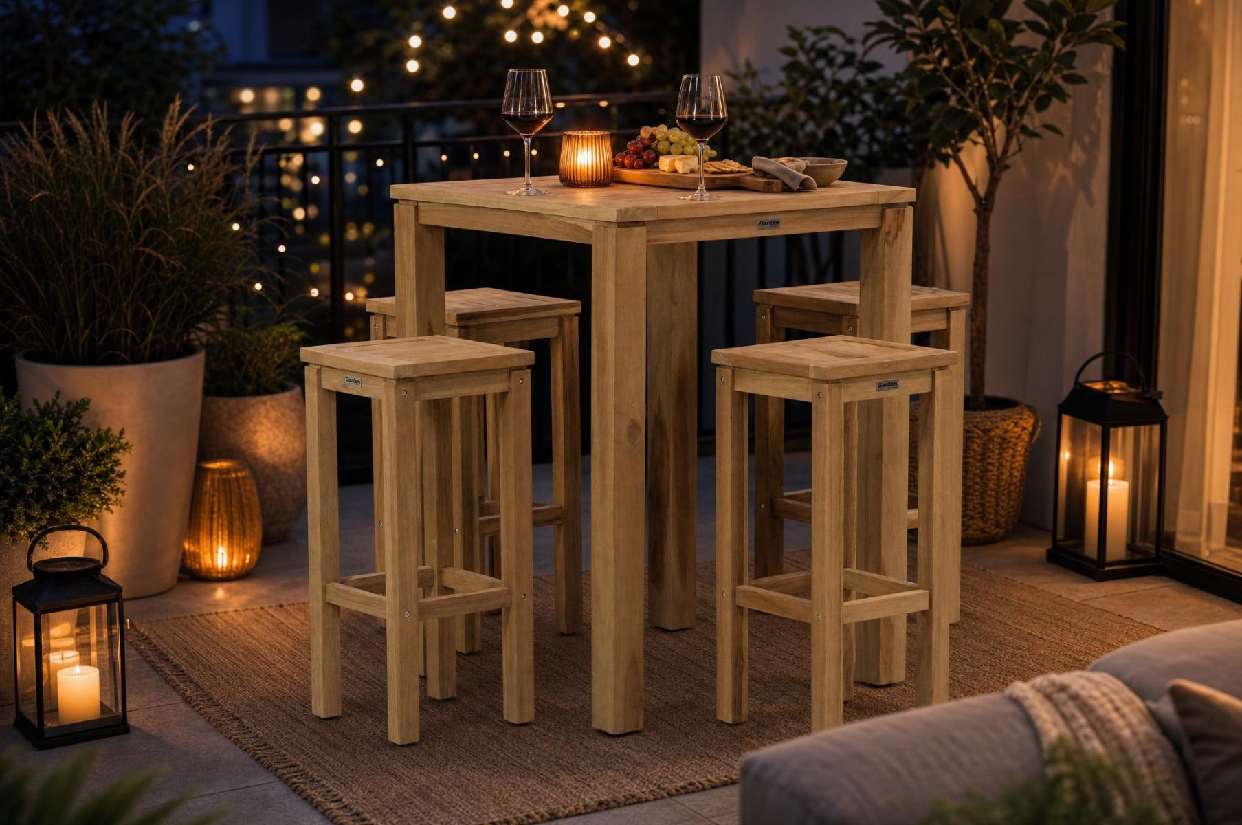Garden Collections Brighton barset 5-delig