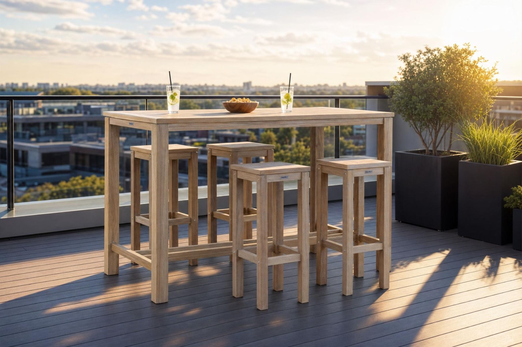 Garden Collections Brighton barset 5-delig