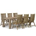 Garden Collections Canterbury/Brighton 240 cm dining tuinset 7-delig thumbnail