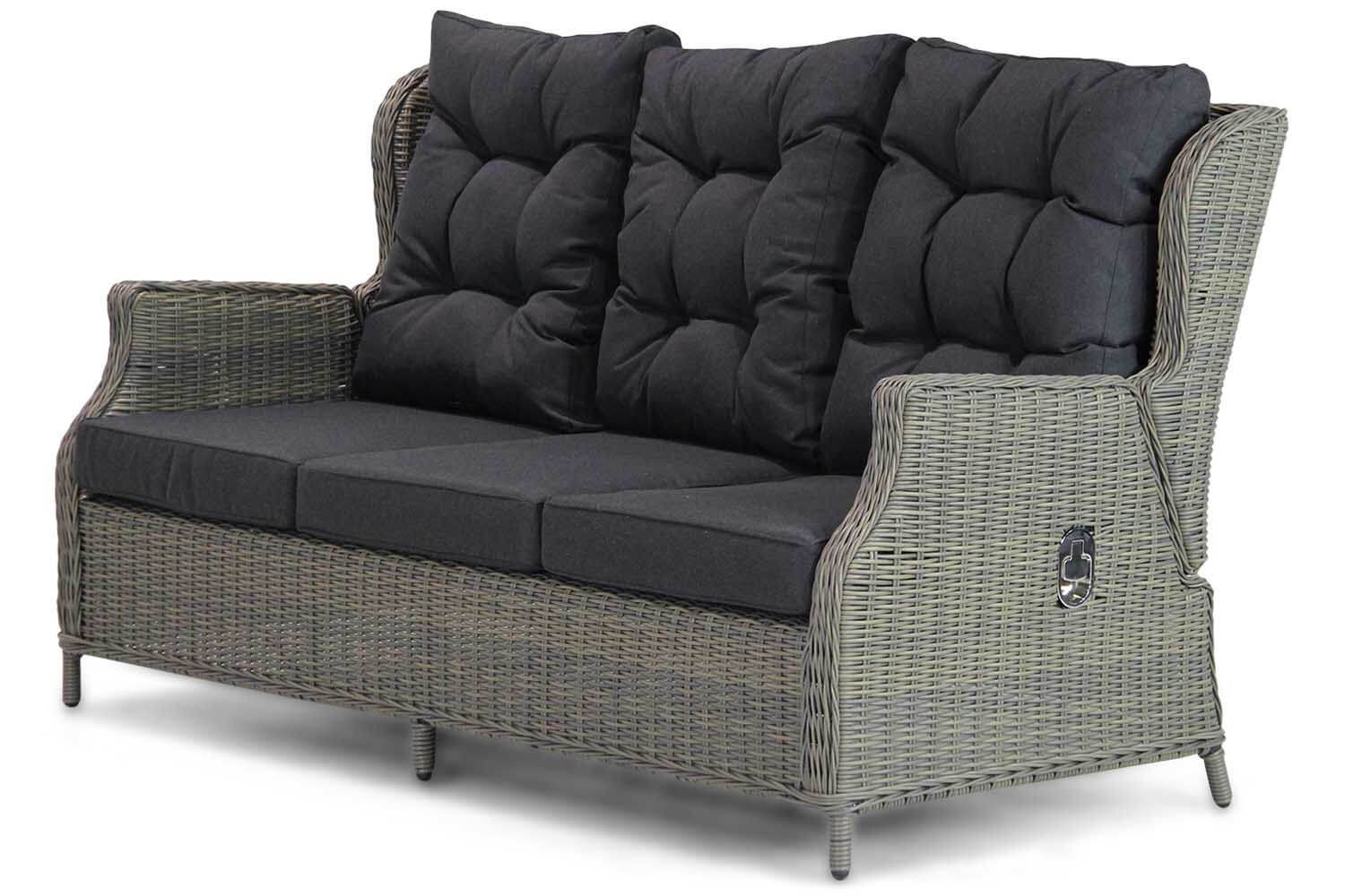Garden Collections Chicago/Lusso 130 cm dining loungeset 4-delig thumbnail