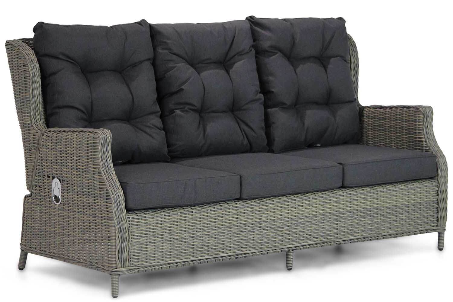 Garden Collections Chicago/Lusso 130 cm dining loungeset 4-delig thumbnail