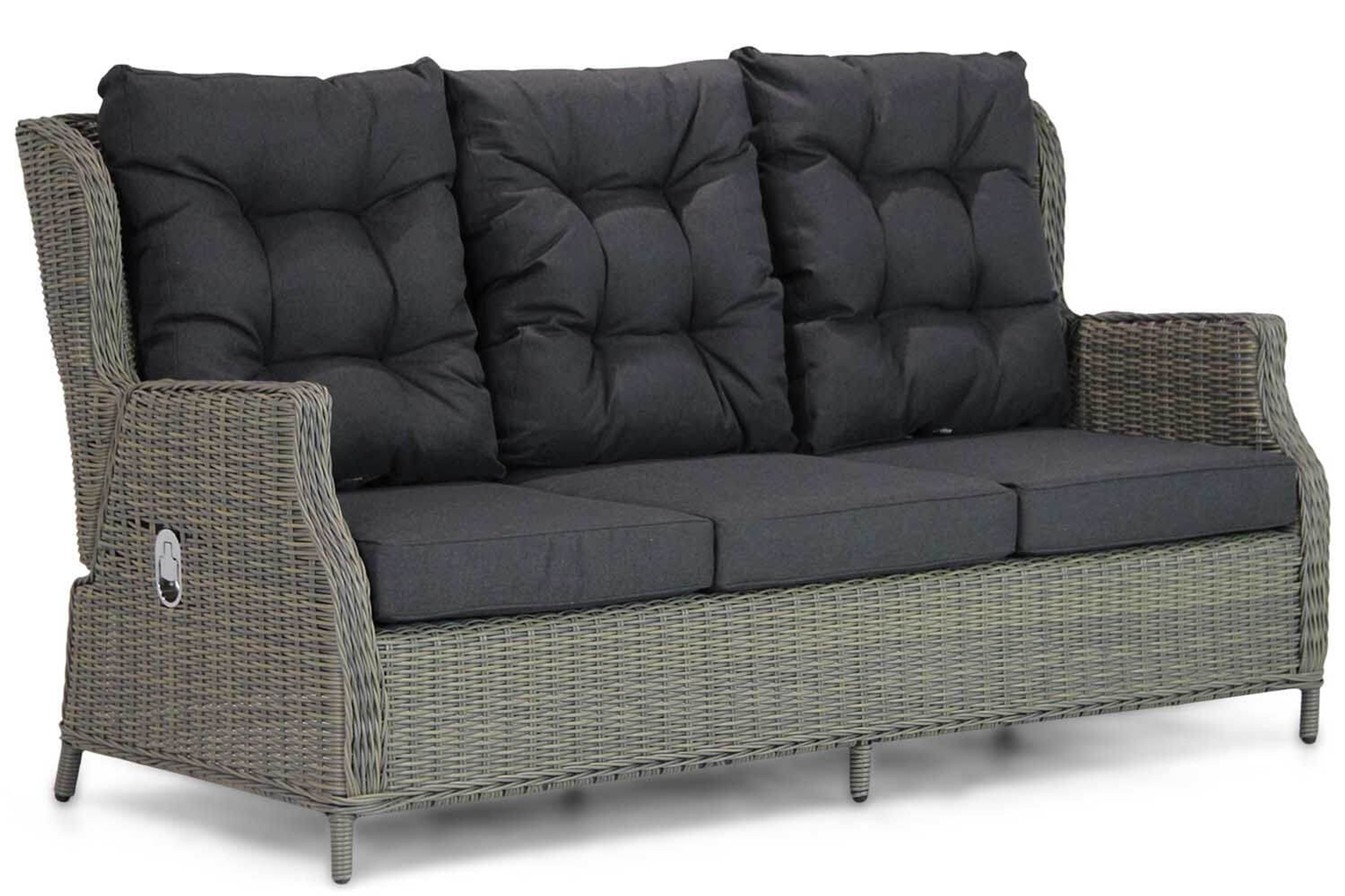 Garden Collections Chicago 3-zits loungebank kubu