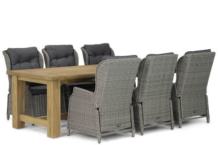 Garden Collections Edingburgh/Fourmile 260 cm dining tuinset 7-delig