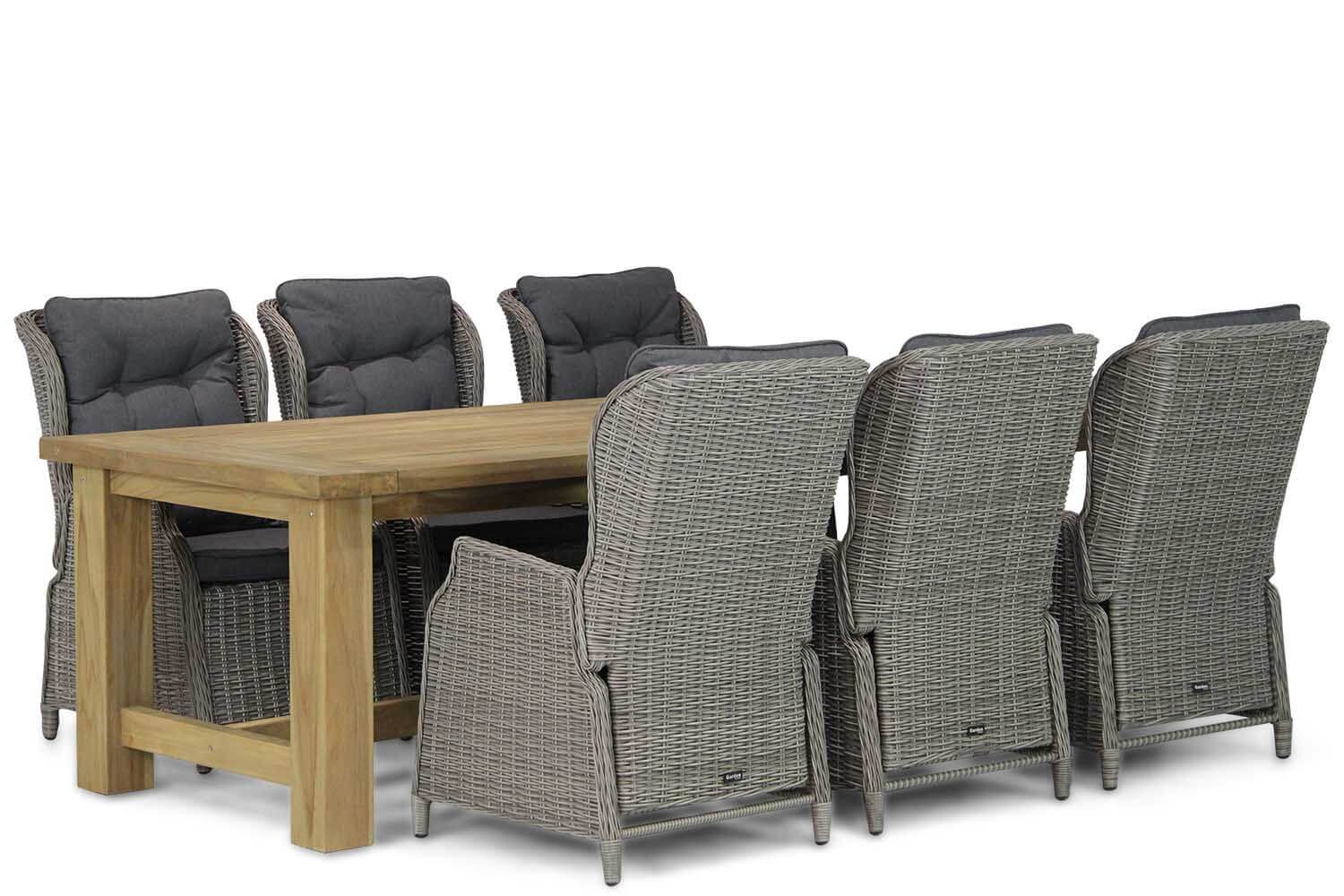 Garden Collections Edingburgh/Fourmile 260 cm dining tuinset 7-delig thumbnail