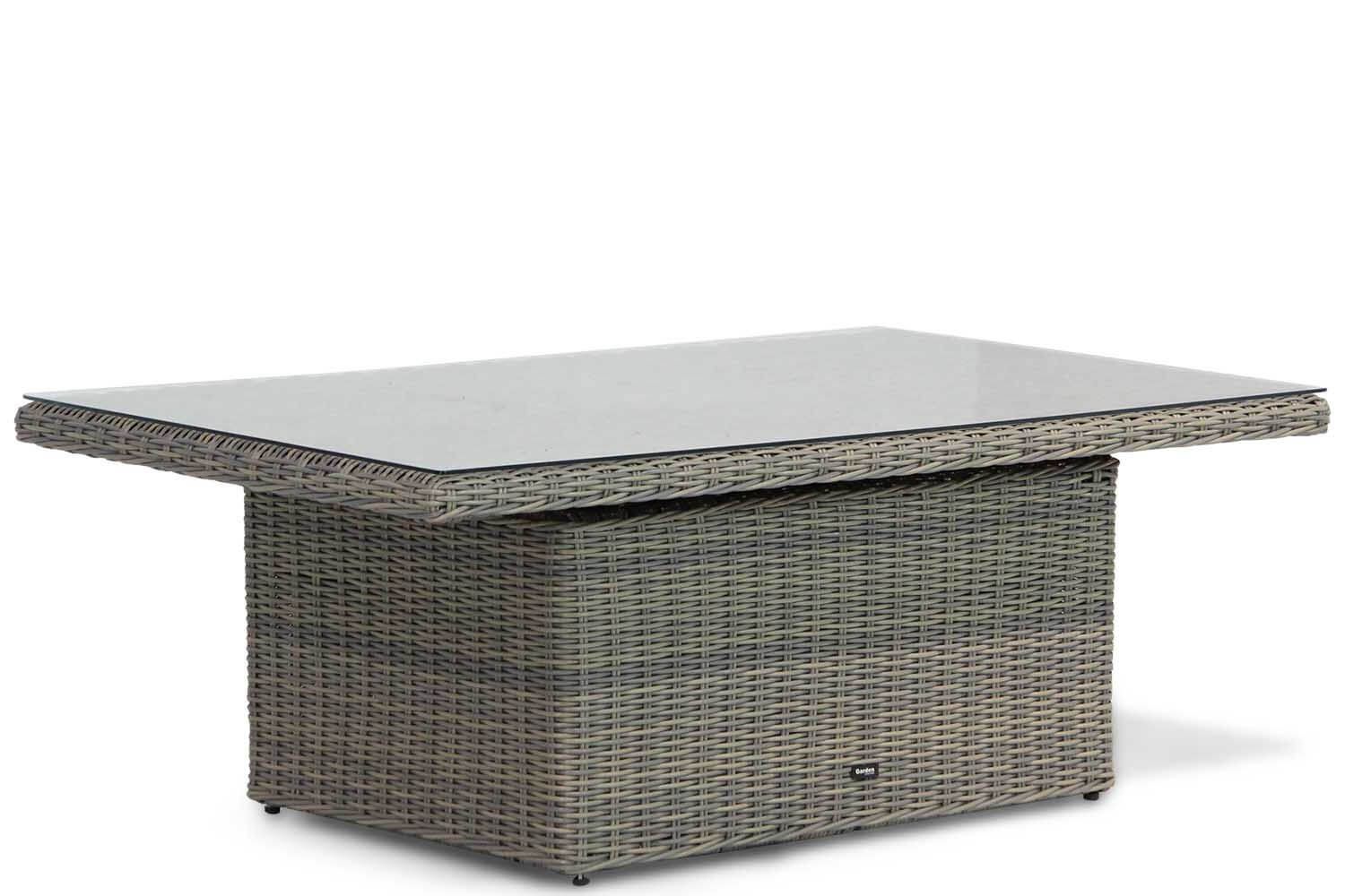 Garden Collections Hamilton loungetafel verstelbaar kubu thumbnail