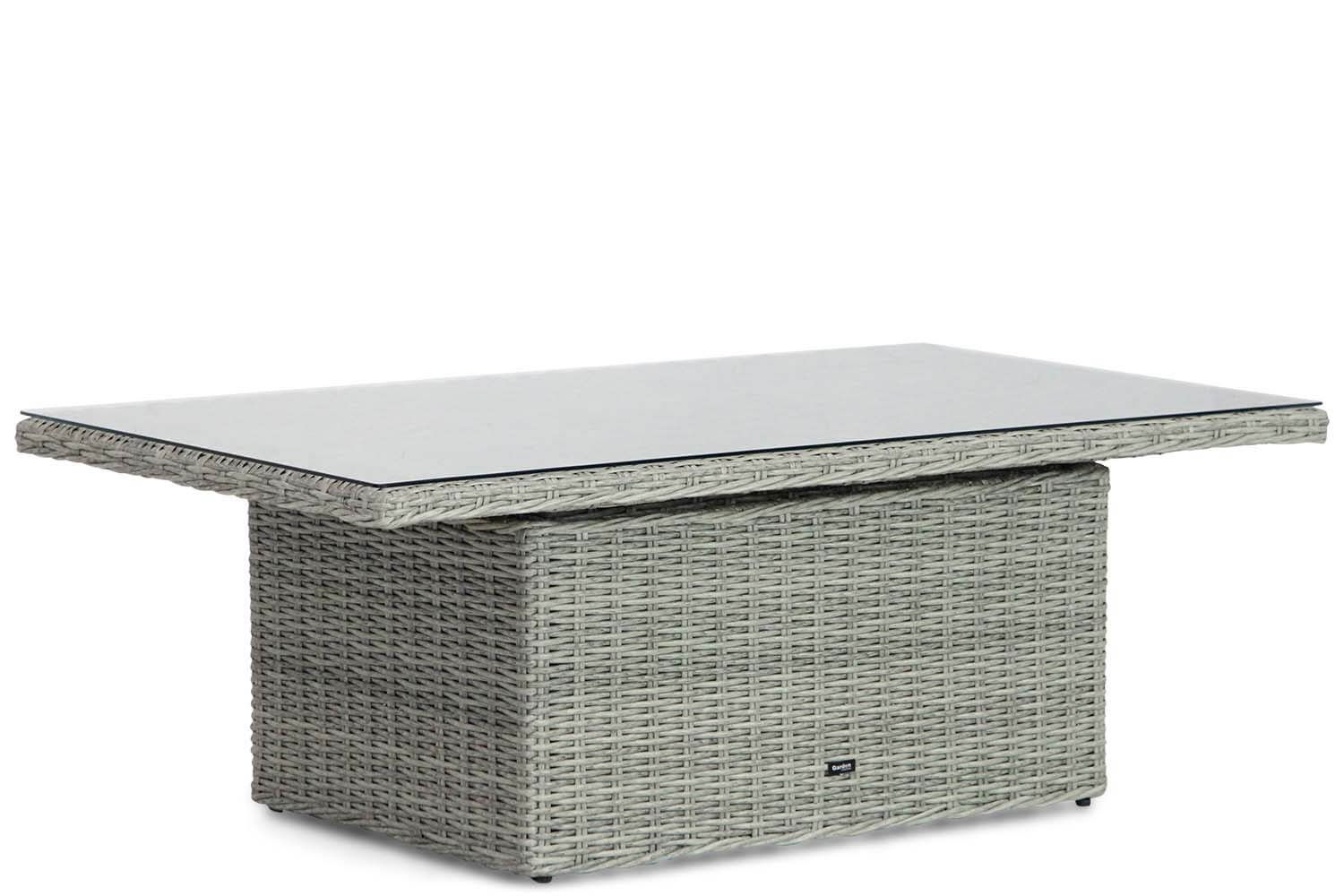 Garden Collections Hamilton loungetafel verstelbaar new grey thumbnail