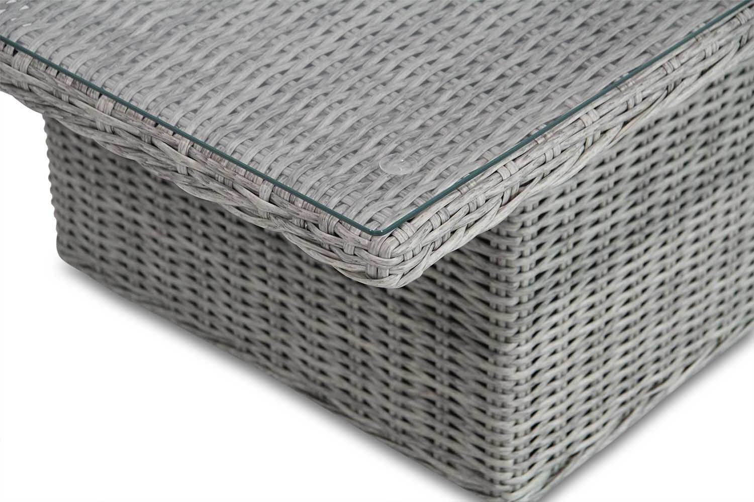 Garden Collections Hamilton loungetafel verstelbaar new grey