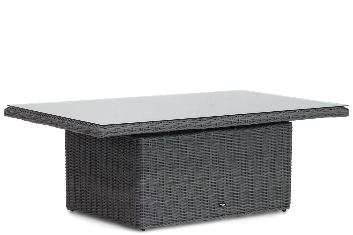 Garden Collections Hamilton loungetafel verstelbaar off black