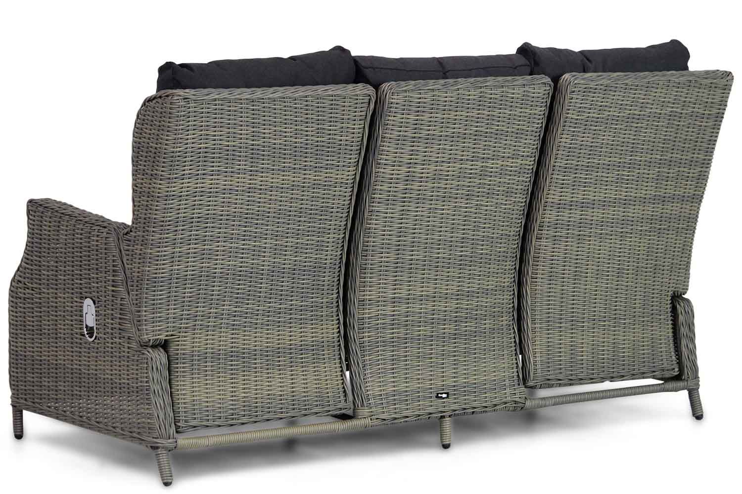 Garden Collections Chicago/Lusso 130 cm dining loungeset 4-delig