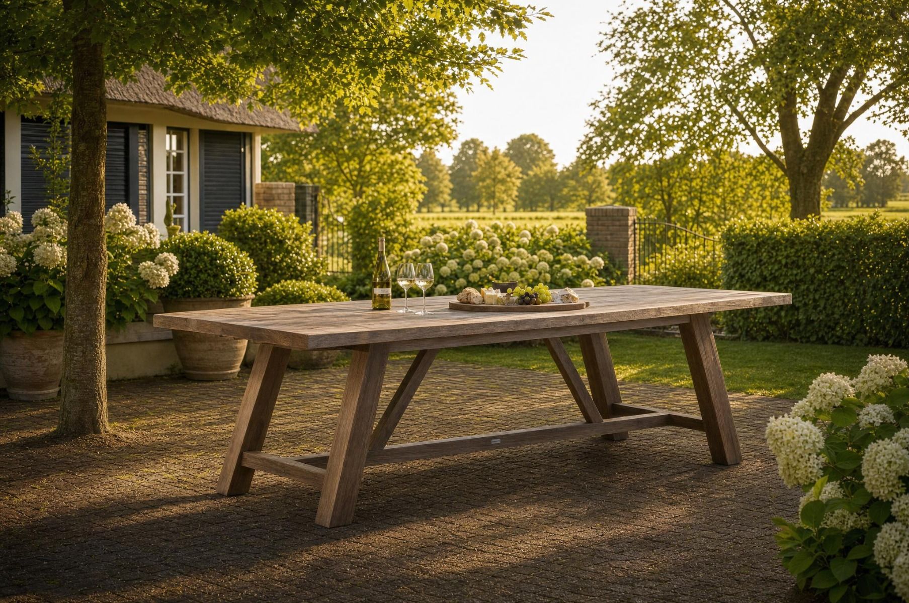 Garden Collections Lazio dining tuintafel 260 x 100 cm