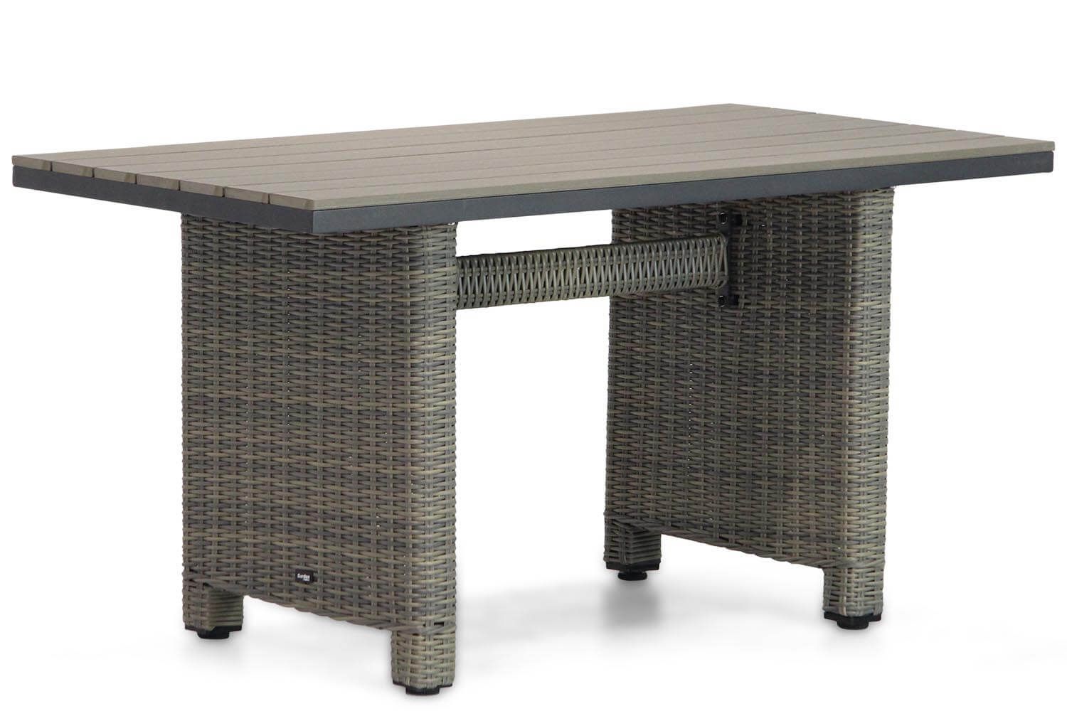 Garden Collections Chicago/Lusso 130 cm dining loungeset 4-delig thumbnail