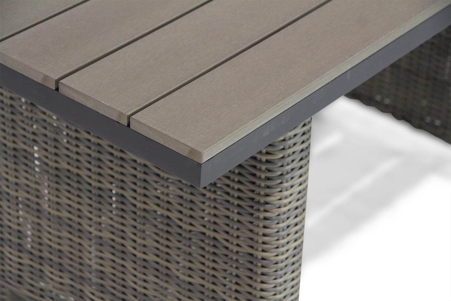 Garden Collections Chicago/Lusso 130 cm dining loungeset 4-delig thumbnail