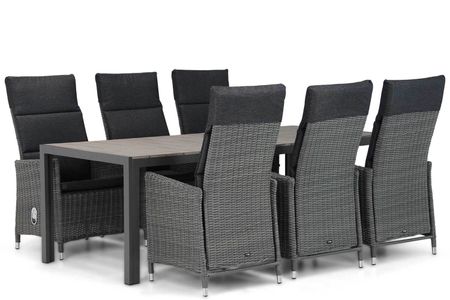 Garden Collections Madera/Young 217 cm dining tuinset 7-delig