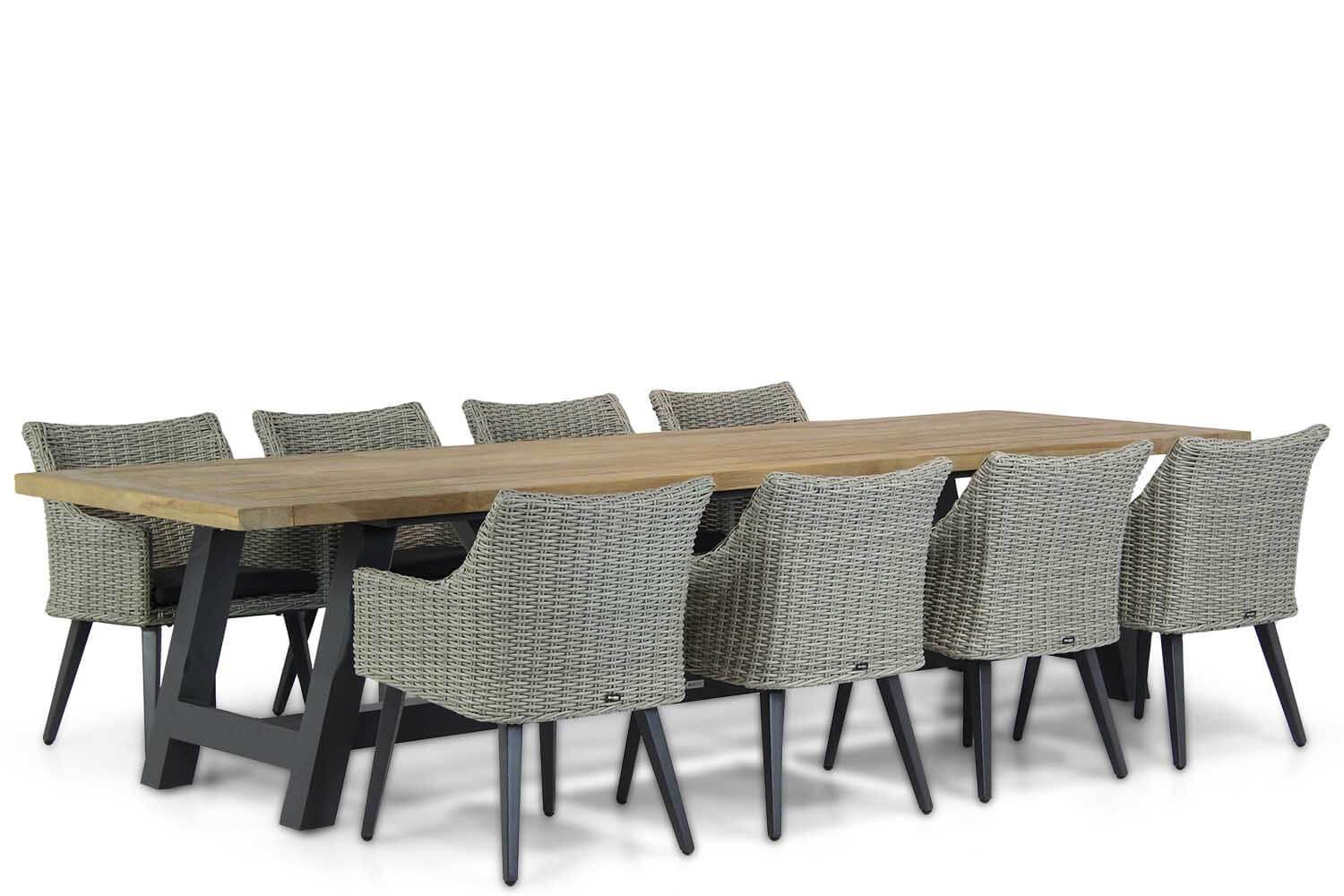 Garden Collections Milton/Trente 330 cm dining tuinset 9-delig thumbnail