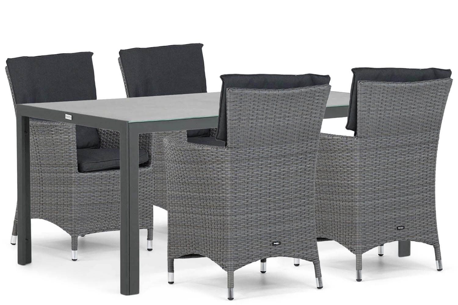 Garden Collections Orlando/Varano 160 cm dining tuinset 5-delig thumbnail