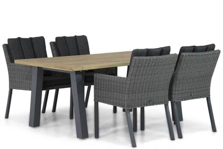 Garden Collections Oxbow/Glasgow 180 cm dining tuinset 5-delig