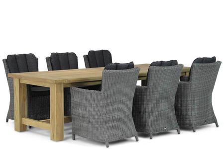 Garden Collections Venerdi/Fourmile 260 cm dining tuinset 7-delig
