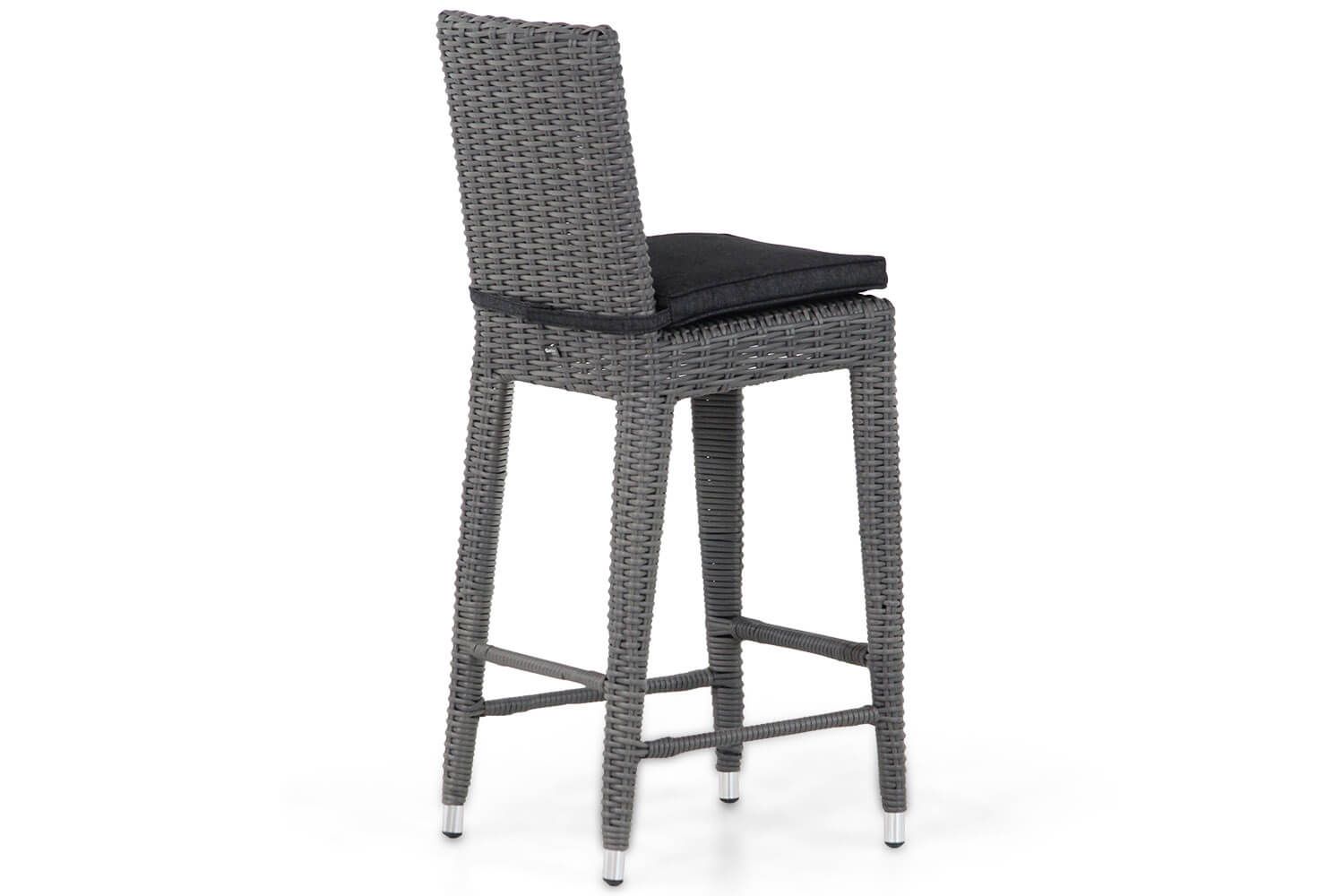 Garden Collections York barchair off black thumbnail