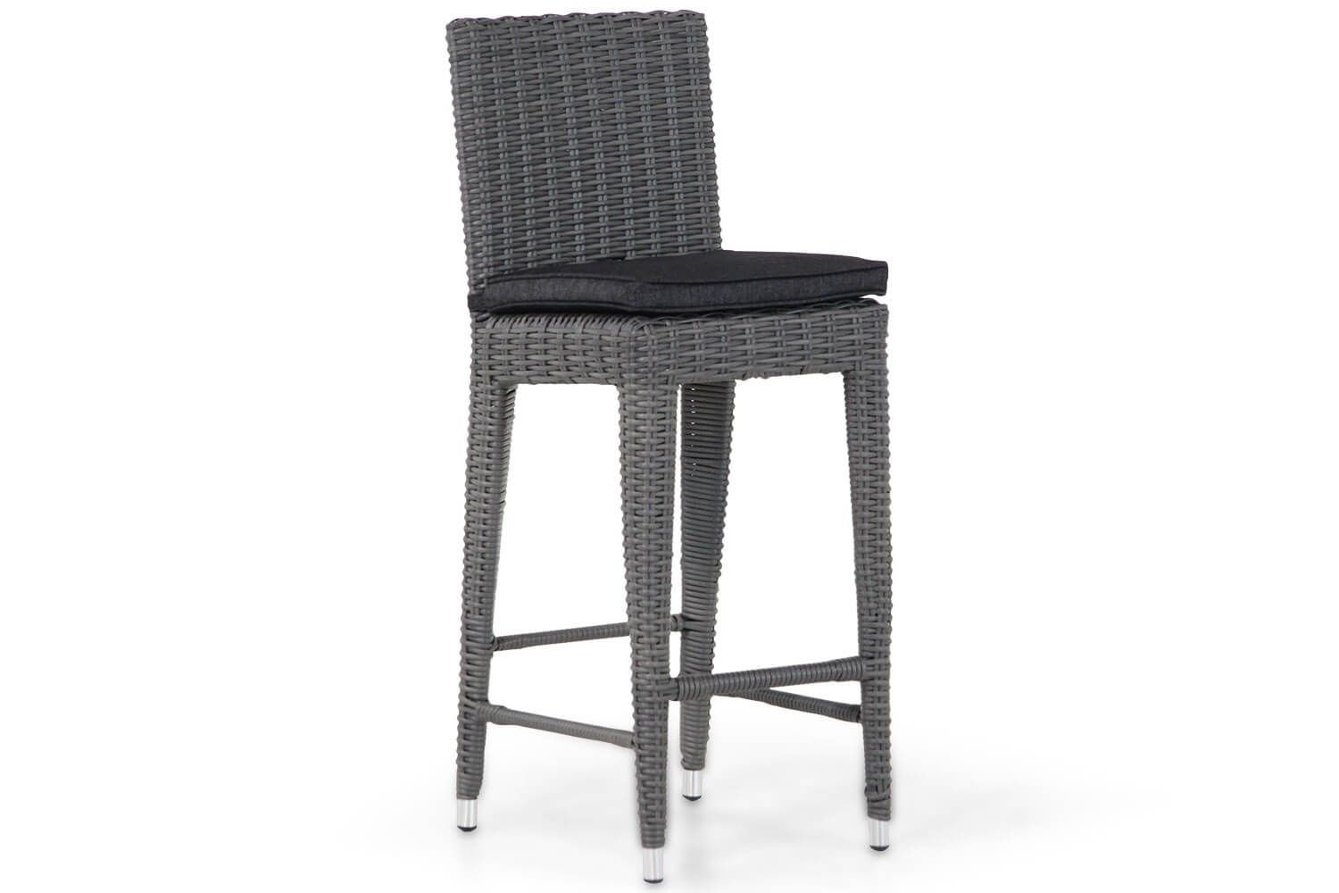 Garden Collections York barchair off black thumbnail