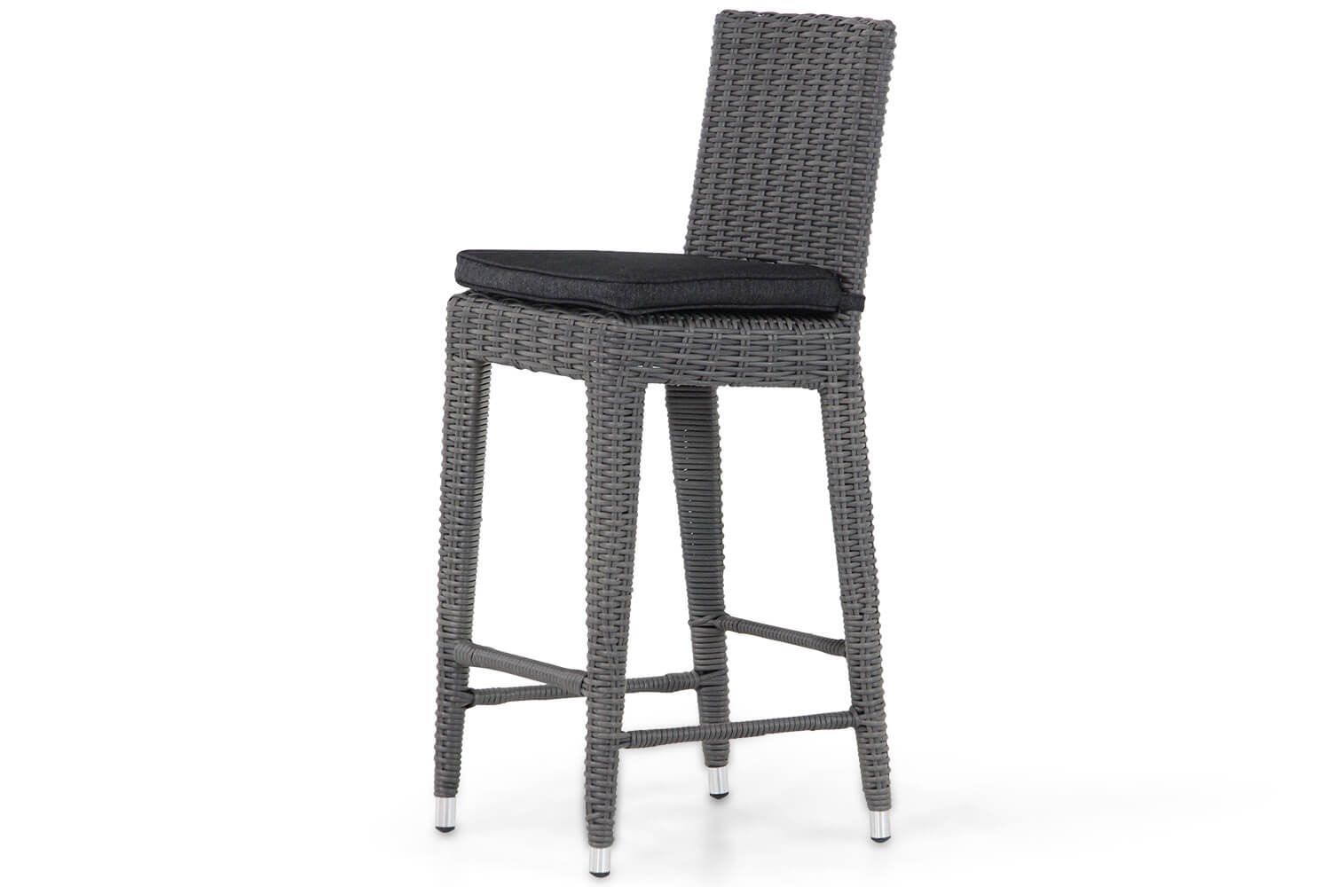 Garden Collections York barchair off black thumbnail