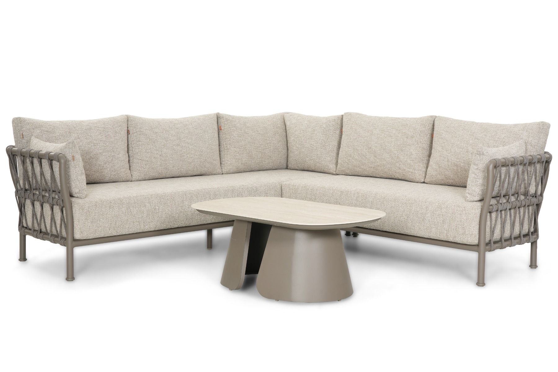 Santika Miyoura hoek loungeset 4-delig