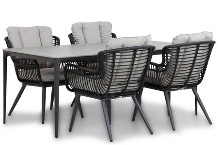 Coco Azzano/Gianna 180 cm dining tuinset 5-delig