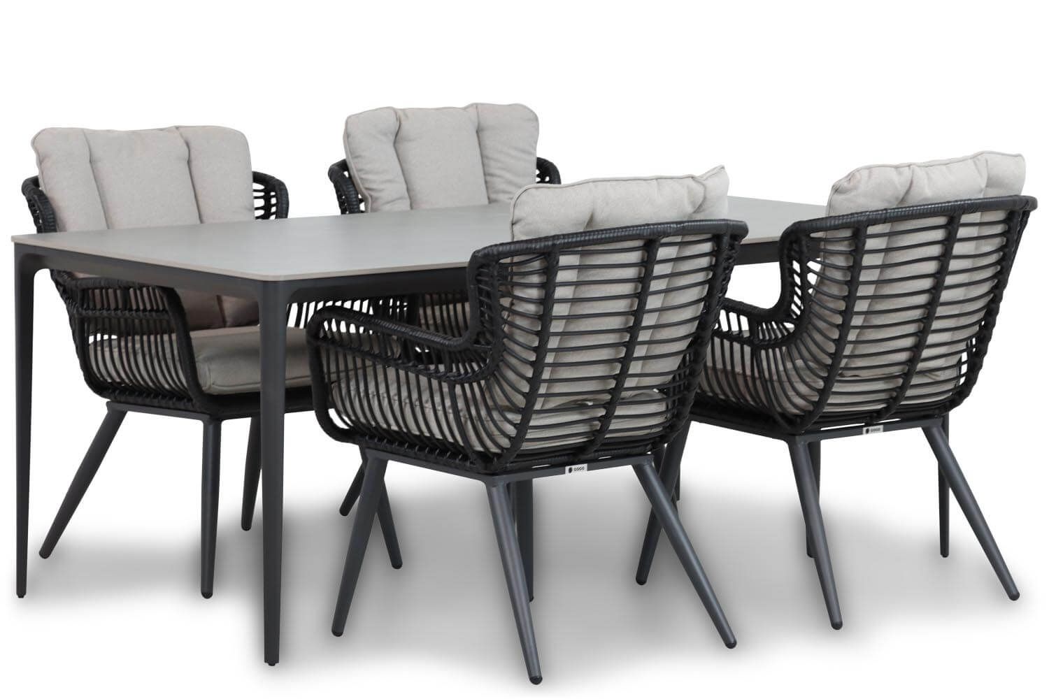 Coco Azzano/Gianna 180 cm dining tuinset 5-delig thumbnail