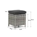 Garden Collections Giardino/Napoli stoel-bank loungeset 6-delig thumbnail