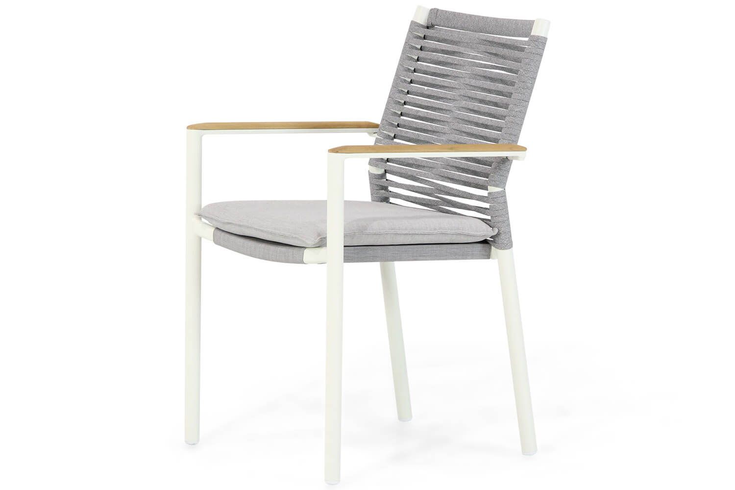 Santika Giovane dining tuinstoel wit