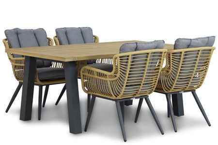 Coco Azzano/Glasgow 180 cm dining tuinset 5-delig