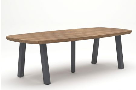 Lifestyle Falcon/Glasgow dining tuintafel 300 x 100 cm antracite
