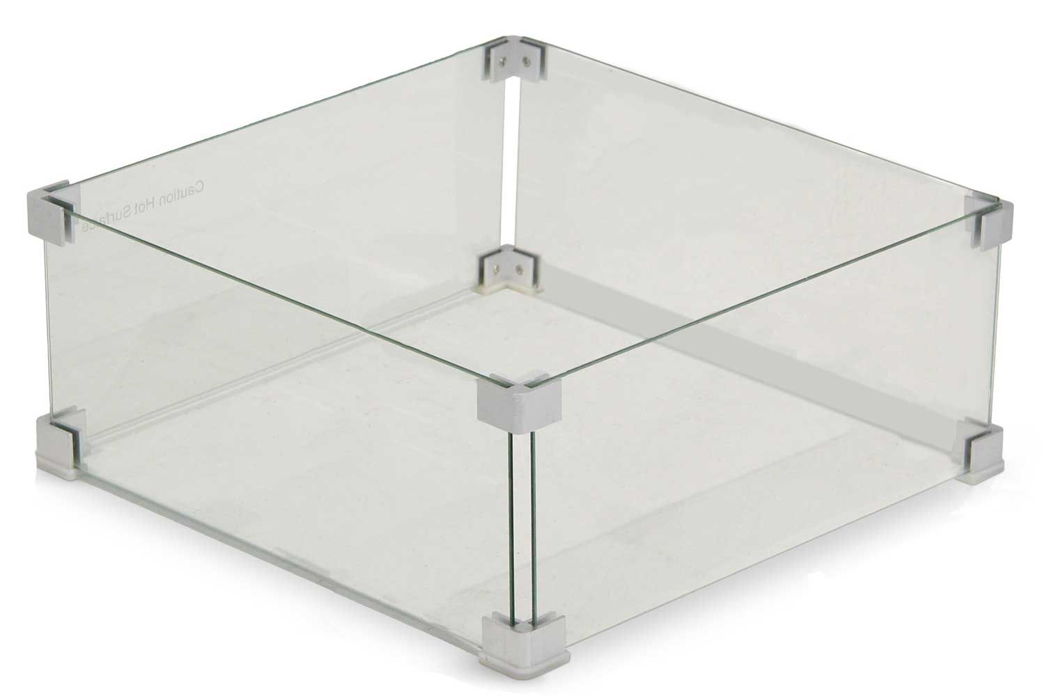 Garden Collections glasset voor inbouwbrander vierkant thumbnail