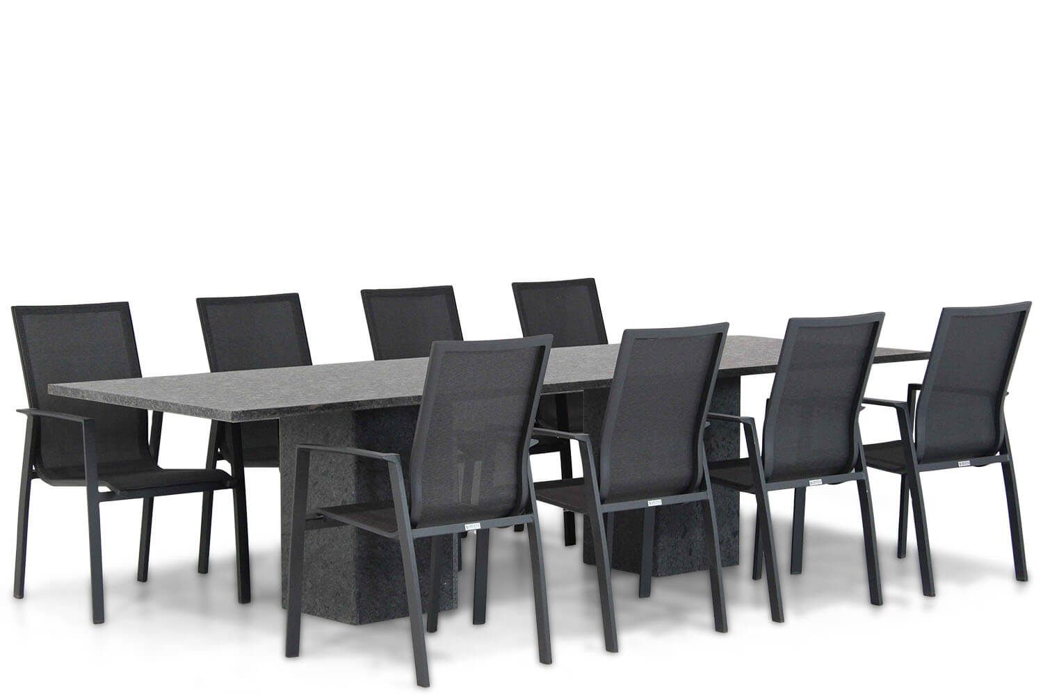 Lifestyle Ultimate/Graniet 300 cm dining tuinset 9-delig thumbnail
