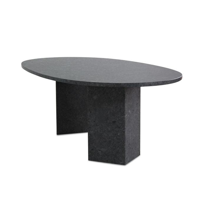 Garden Collections Graniet dining tuintafel ovaal 240 x 120 cm 