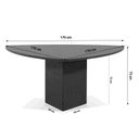 Garden Collections Madera/Graniet triangel 170 cm dining tuinset 7-delig thumbnail