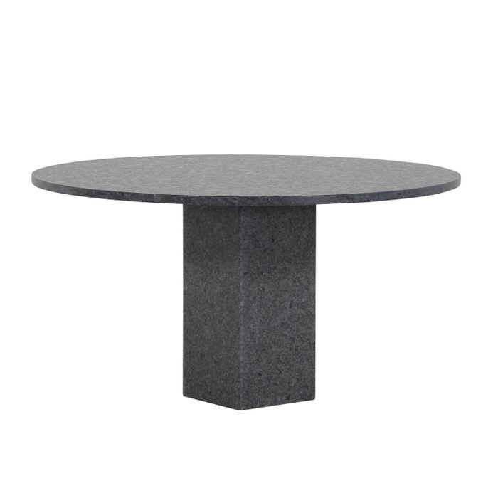 Lifestyle Tirana/Graniet 140 cm rond dining tuinset 7-delig