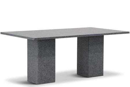 Garden Collections Graniet dining tuintafel 180 x 100 cm