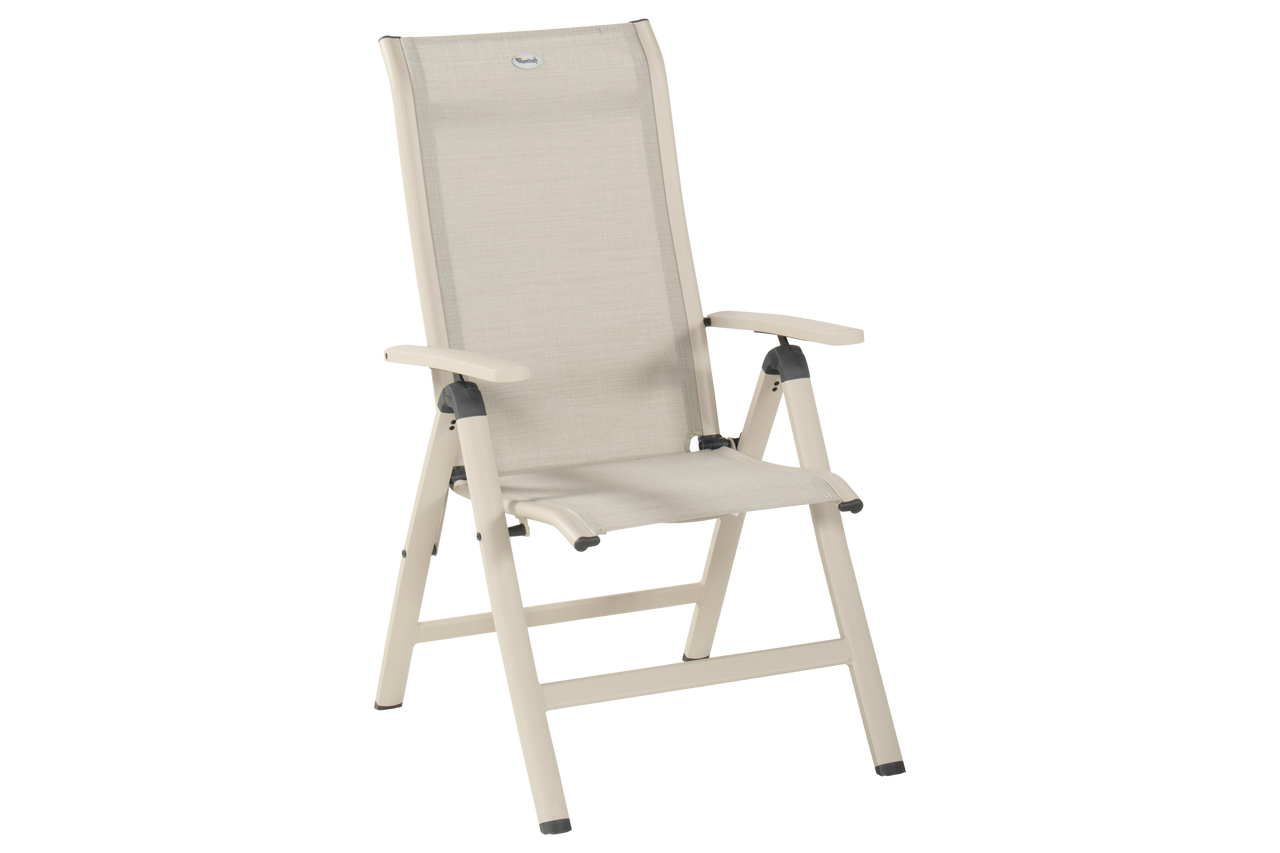 Alice Comfort recliner alu loft-beige