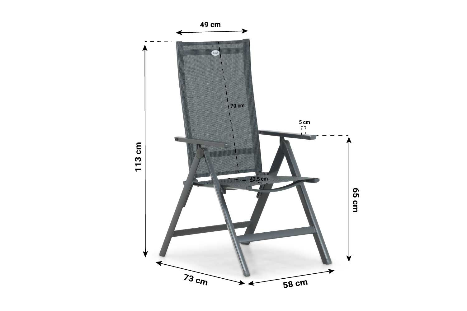 Hartman Aruba standenstoel