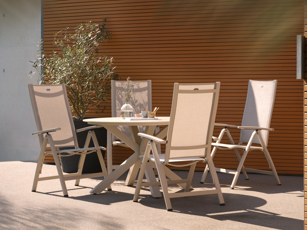 Royal Club Full Alu Relaxsessel Loft-beige