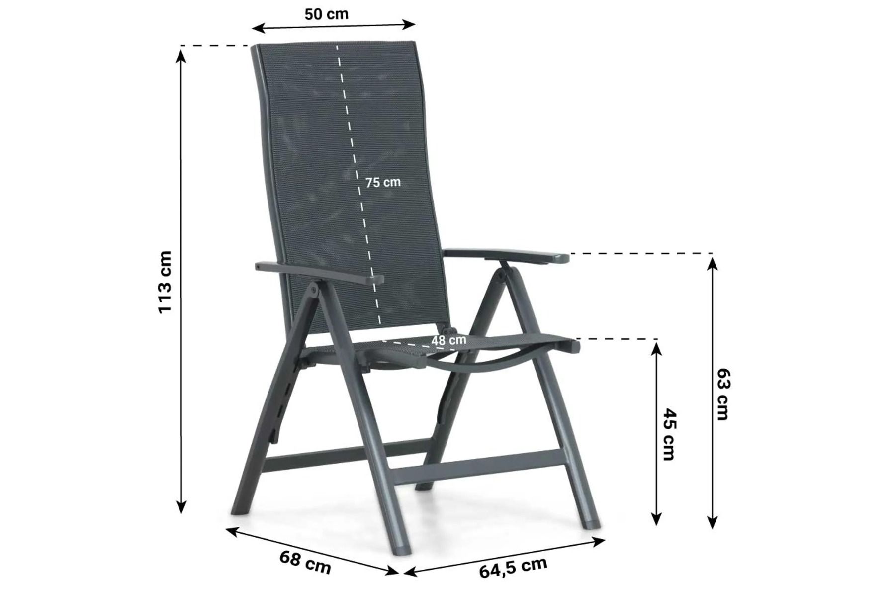 Hartman Sitges/Mateo 220 cm dining tuinset 7-delig