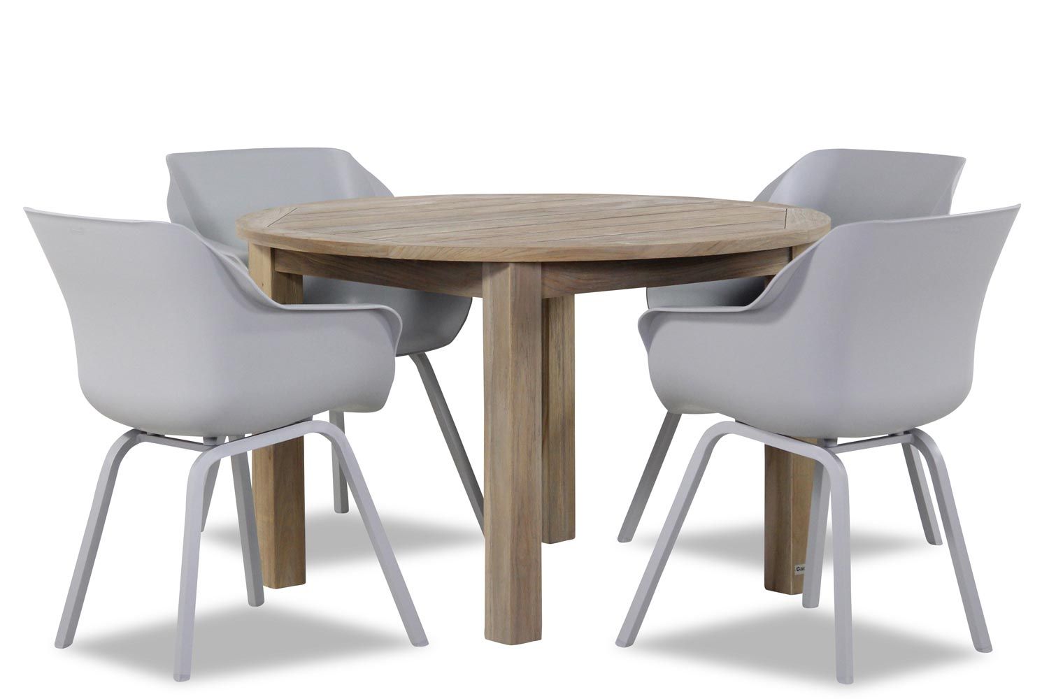 Hartman Sophie element/Brighton rond 120 cm dining tuinset 5-delig thumbnail
