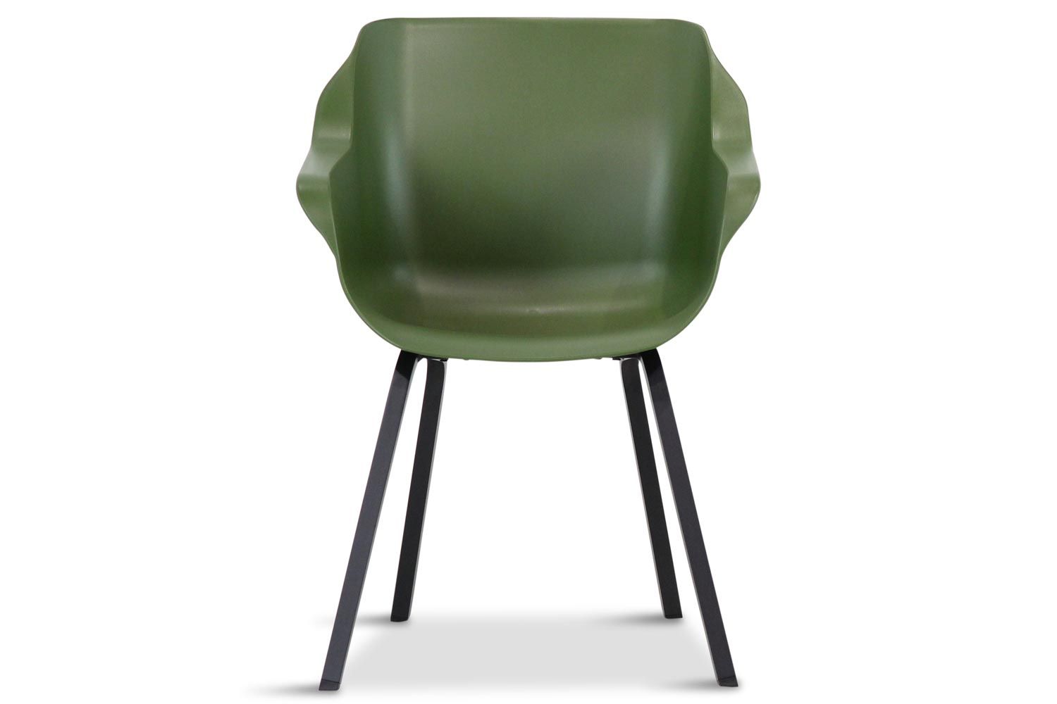 Hartman Sophie Element dining tuinstoel moss green - met gratis kussen thumbnail