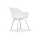 Hartman Sophie Element dining tuinstoel white - met gratis zitkussen thumbnail