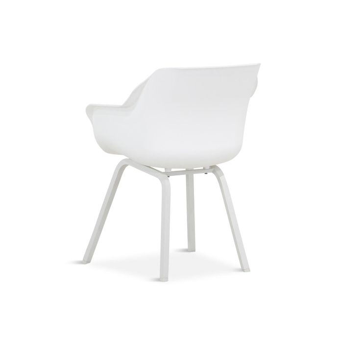 Hartman Sophie Element dining tuinstoel white - met gratis zitkussen