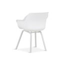 Hartman Sophie Element dining tuinstoel white - met gratis zitkussen thumbnail