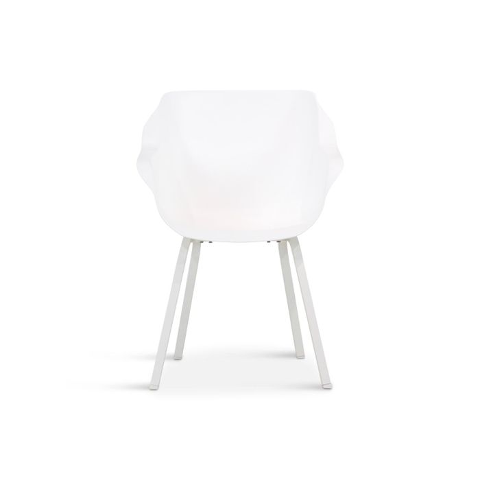 Hartman Sophie Element dining tuinstoel white - met gratis zitkussen
