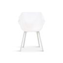 Hartman Sophie Element dining tuinstoel white - met gratis zitkussen thumbnail