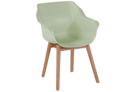 Hartman Sophie dining tuinstoel met teakpoot